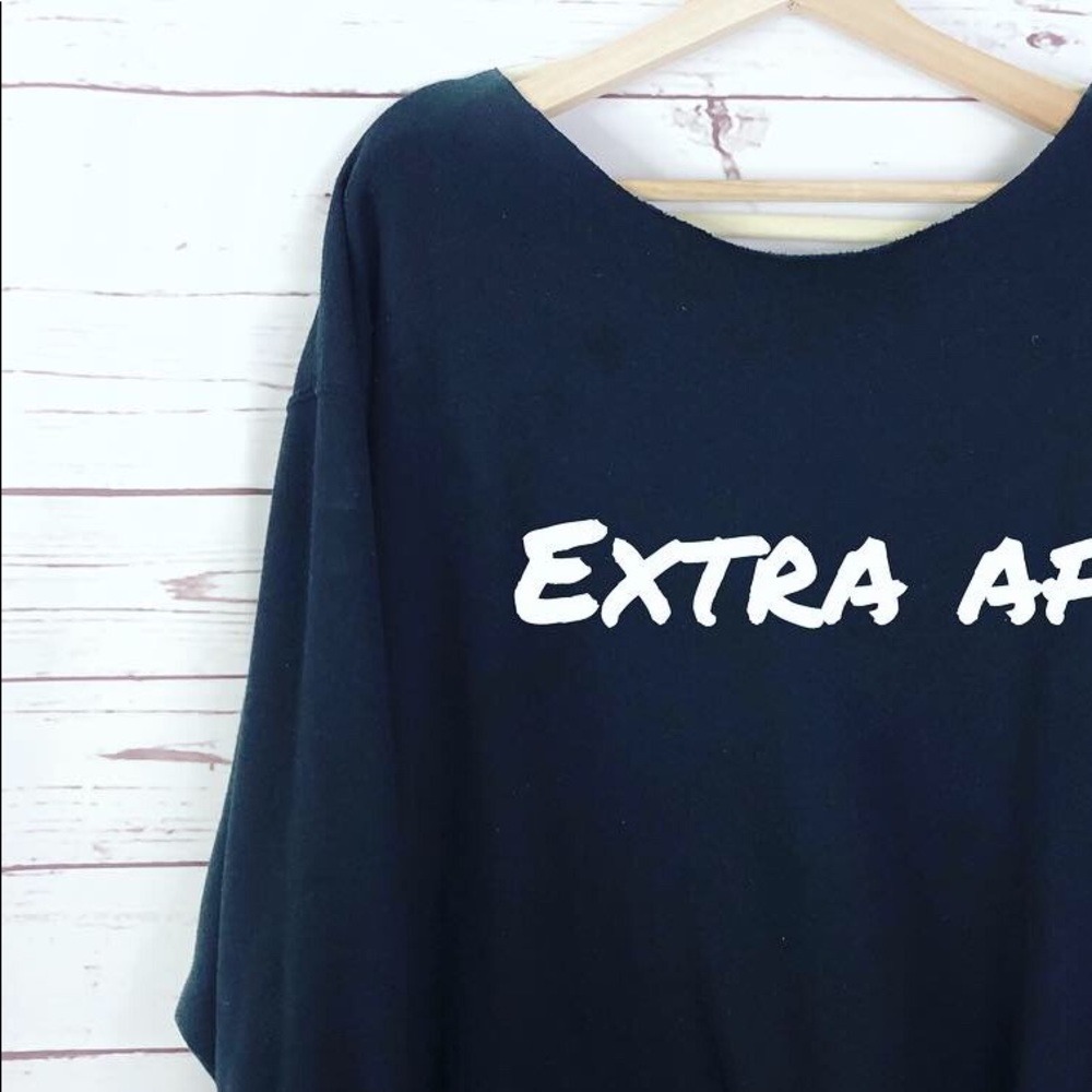 NEW Extra AF Womens Sweater, Warm sweater, slouchy - Picture 4 of 8